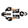 ktm 50sx graphics kit 1998-2001 bold series orange