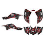 honda trx400ex graphics kit 2008-2016 rift series red