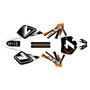 ktm 50sx graphics kit 2002-2008 bash series orange