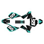 ktm 50sx graphics kit 2002-2008 bold series teal