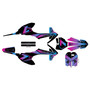 ktm 50sx graphics kit 2020-2023 bash series magenta-shift
