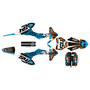 ktm 50sx graphics kit 2020-2023 cyrus series cyan