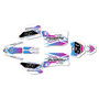 ktm 50sx graphics kit 1998-2001 rugged series magenta-shift
