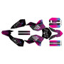 ktm 50sx graphics kit 2009-2015 fatality series magenta-shift