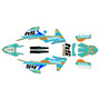 ktm 50sx graphics kit 2024-2026 split series teal