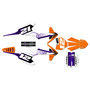 ktm 50sx graphics kit 2020-2023 flow series purple