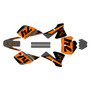 ktm 50sx graphics kit 2002-2008 prestige series orange-shift