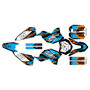 ktm 50sx graphics kit 2009-2015 rugged series cyan