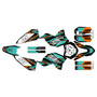 ktm 50sx graphics kit 2009-2015 rugged series teal