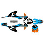 ktm 50sx graphics kit 2016-2018 bash series cyan