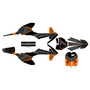 ktm 50sx graphics kit 2016-2018 bash series orange-shift