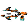 ktm 50sx graphics kit 2016-2018 bash series teal-shift