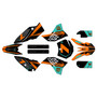 ktm 65sx graphics kit 2009-2015 bash series teal-shift