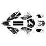 ktm 65sx graphics kit 2009-2015 bash series white