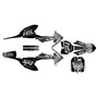 ktm 50sx graphics kit 2016-2018 fatality series white