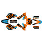 ktm 65sx graphics kit 2002-2008 crew series cyan