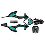 ktm 50sx graphics kit 2020-2023 rugged series teal-shift