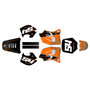 ktm 65sx graphics kit 1998-2001 fatality series orange