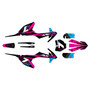 ktm 65sx graphics kit 2016-2023 bash series magenta