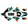 ktm 65sx graphics kit 2009-2015 bold series teal
