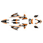 ktm 65sx graphics kit 2024-2026 coil series orange