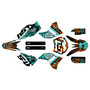 ktm 65sx graphics kit 2009-2015 cyrus series teal