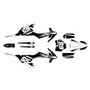 ktm 65sx graphics kit 2016-2023 bold series white