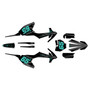 ktm 65sx graphics kit 2016-2023 bold series teal-shift