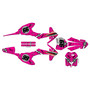 ktm 50sx graphics kit 2016-2018 predator series magenta