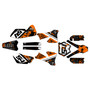ktm 85sx graphics kit 2003-2005 cyrus series orange