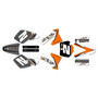 ktm 65sx graphics kit 2002-2008 razor series orange