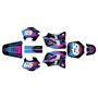 ktm 65sx graphics kit 1998-2001 rugged series magenta-shift