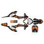 ktm 50sx graphics kit 2016-2018 rugged series orange