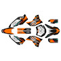 ktm 65sx graphics kit 2009-2015 rugged series orange