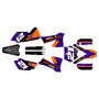 ktm 85sx graphics kit 2003-2005 orange-crew series purple