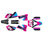 ktm 85sx graphics kit 2003-2005 orange-crew series magenta