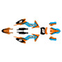 ktm 65sx graphics kit 2024-2026 razor series cyan