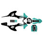 ktm 50sx graphics kit 2016-2018 splinter series teal