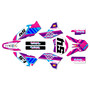 ktm 65sx graphics kit 2009-2015 split series magenta