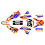 ktm 65sx graphics kit 2009-2015 split series orange
