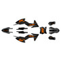 ktm 65sx graphics kit 2024-2026 warrior series orange-shift