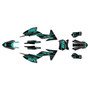 ktm 65sx graphics kit 2024-2026 warrior series teal-shift