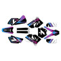 KTM 85SX & 105SX graphics kit 2006-2012 bash series magenta-shift