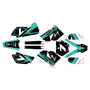 ktm 85sx graphics kit 2006-2012 bash series teal-shift