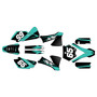 ktm 105sx graphics kit 2003-2005 bold series teal