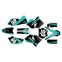 ktm 85sx graphics kit 2006-2012 bold series teal