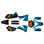 ktm 105sx graphics kit 2003-2005 fatality series cyan