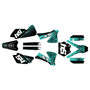 ktm 105sx graphics kit 2003-2005 fatality series teal