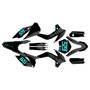 KTM 85SX & 105SX graphics kit 2013-2015 bold series teal-shift