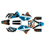 ktm 105sx graphics kit 2006-2012 cyrus series cyan
